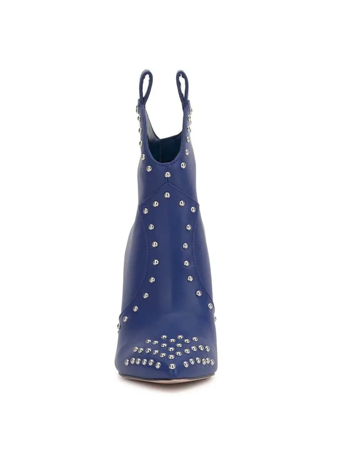Women Pixillez Studded Bootie In Blue Hour Jessica Simpson Boots and Booties