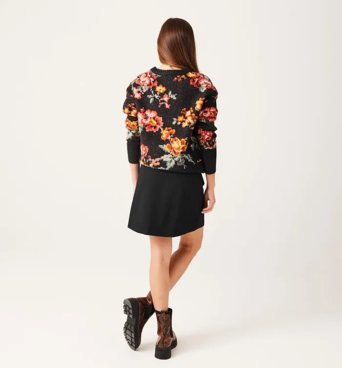 Women Plain ALine Skirt 8211 Black Promod Skirts Women Plain ALine Skirt 8211 Black Promod Skirts