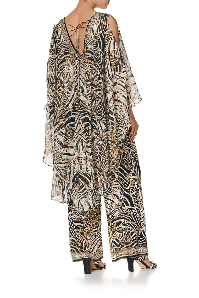 Women Playsuits and Jumpsuits Camilla Flared Jumpsuit With Overlay Night Waiting For Day