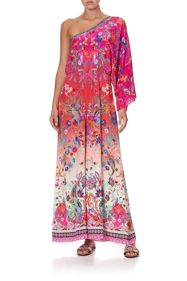 Women Playsuits and Jumpsuits Camilla One Shoulder Flared Jumpsuit Free Love