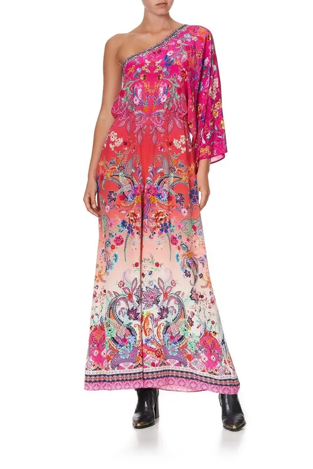 Women Playsuits and Jumpsuits Camilla One Shoulder Flared Jumpsuit Free Love