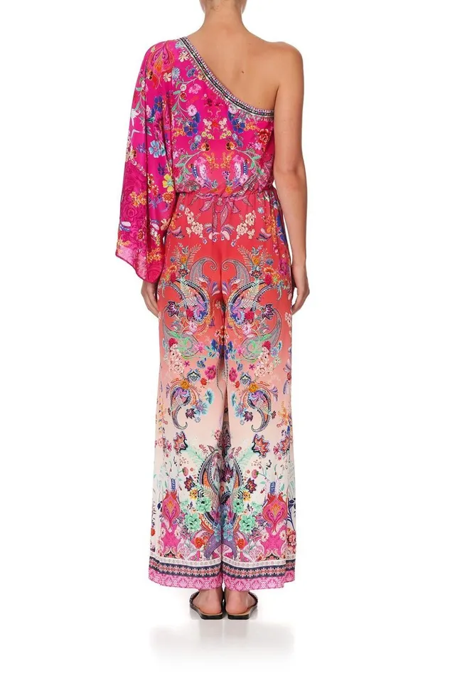 Women Playsuits and Jumpsuits Camilla One Shoulder Flared Jumpsuit Free Love