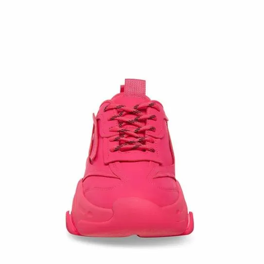 Women POSSESSION PINK NEON Pink Neon Steve Madden Sneakers