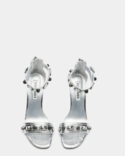 Women PRECIOUS SILVER Silver Steve Madden Heels Women PRECIOUS SILVER Silver Steve Madden Heels