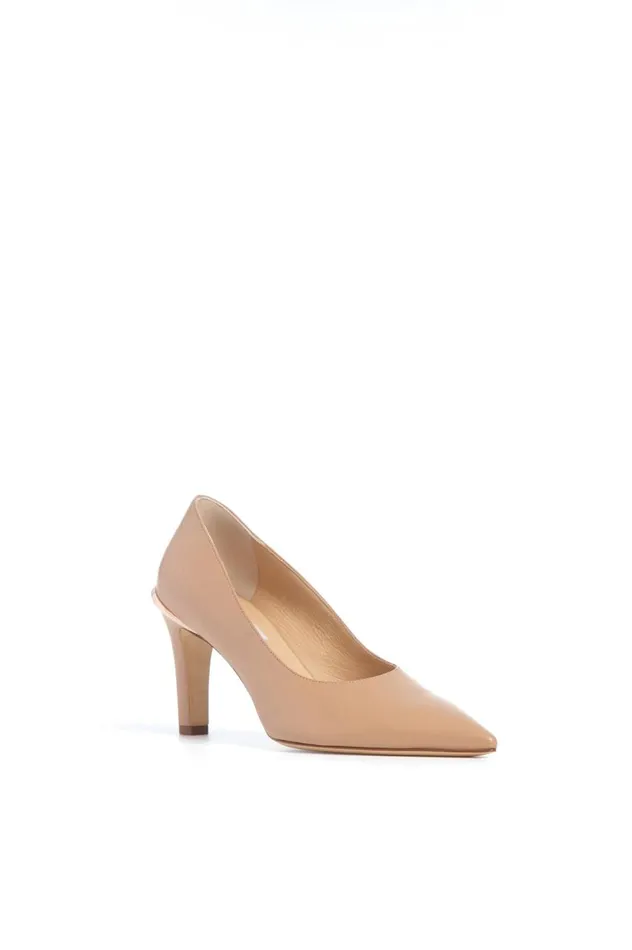 Women Pumps Gabriela Hearst Edwina High Heel Stiletto Pump In Nude Leather