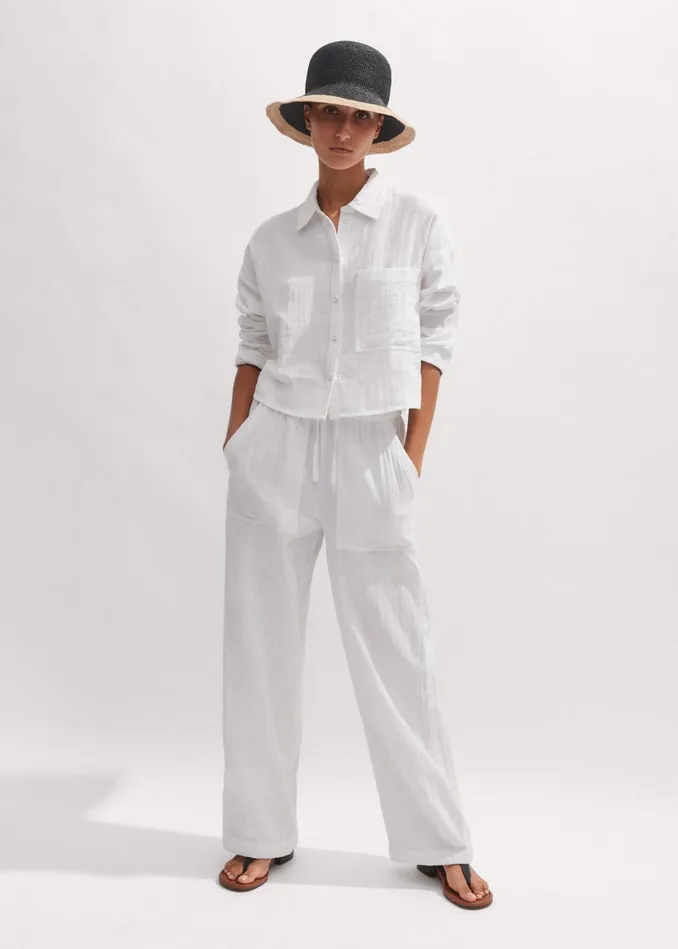 Women Raffia Hat Blacknatural MEEM