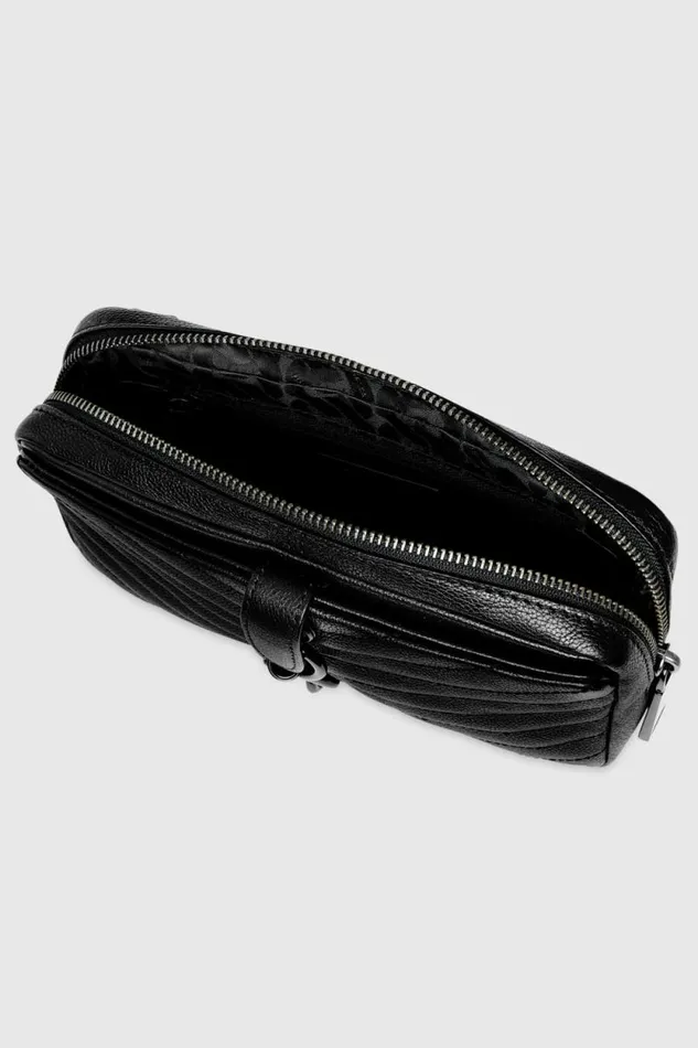 Women Rebecca Minkoff Belt Bags Edie Belt Bag Blackblack Shellac Women Rebecca Minkoff Belt Bags Edie Belt Bag Blackblack Shellac