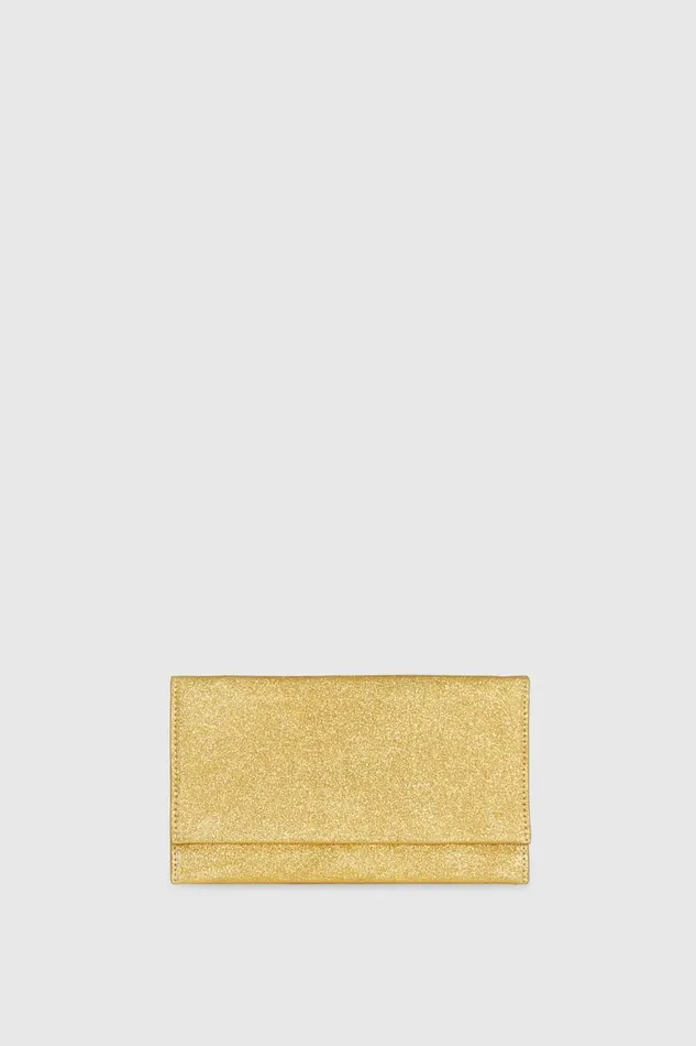 Women Rebecca Minkoff Clutches Wallet Clutch Gold