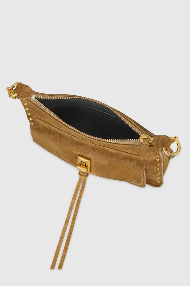 Women Rebecca Minkoff Crossbody Bags Darren Mini Top Zip Crossbody Honey Women Rebecca Minkoff Crossbody Bags Darren Mini Top Zip Crossbody Honey
