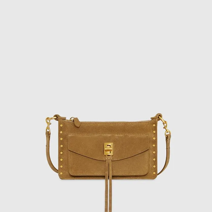 Women Rebecca Minkoff Crossbody Bags Darren Mini Top Zip Crossbody Honey Women Rebecca Minkoff Crossbody Bags Darren Mini Top Zip Crossbody Honey