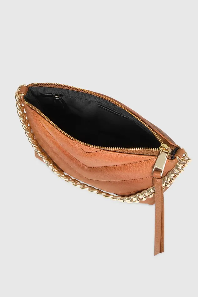 Women Rebecca Minkoff Crossbody Bags Edie Maxi Quilt Crossbody With Chain Caramel Women Rebecca Minkoff Crossbody Bags Edie Maxi Quilt Crossbody With Chain Caramel