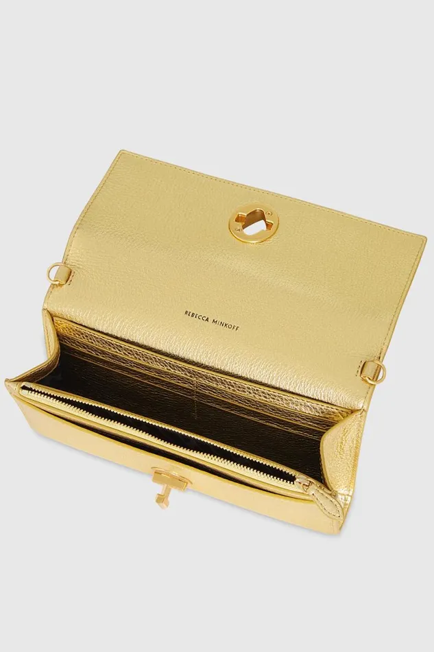 Women Rebecca Minkoff Crossbody Bags G Wallet Crossbody Gold Women Rebecca Minkoff Crossbody Bags G Wallet Crossbody Gold