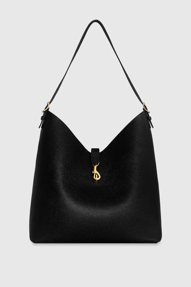 Women Rebecca Minkoff Hobo Bags Megan Hobo Black