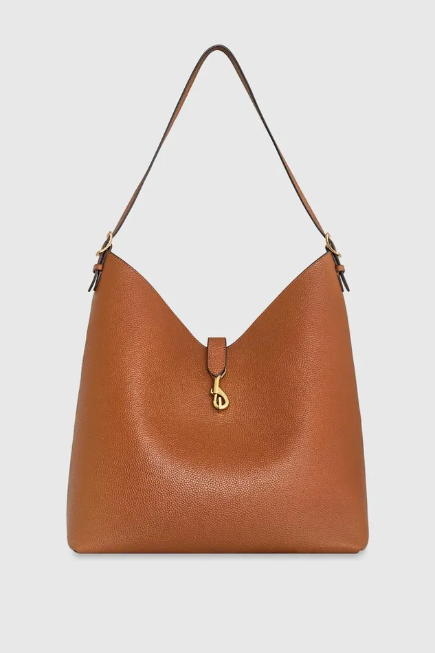 Women Rebecca Minkoff Hobo Bags Megan Hobo Caramello