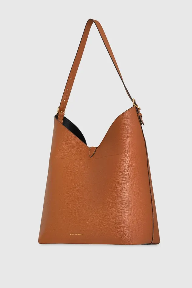 Women Rebecca Minkoff Hobo Bags Megan Hobo Caramello Women Rebecca Minkoff Hobo Bags Megan Hobo Caramello