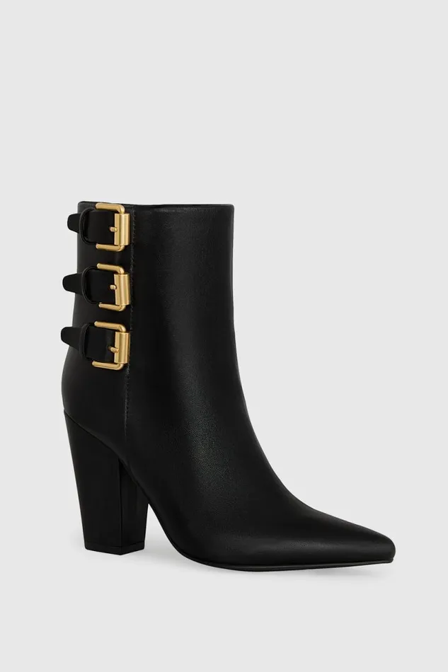 Women Rebecca Minkoff Shoes Buckle Boot Black