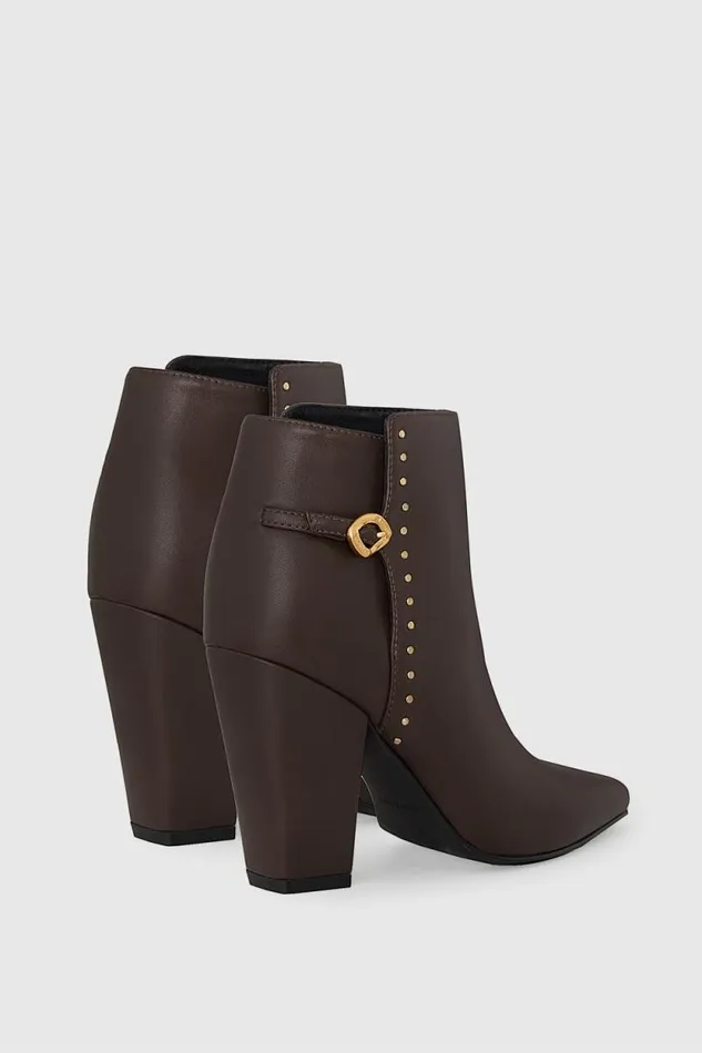 Women Rebecca Minkoff Shoes Darren Bootie Dark Brandy Women Rebecca Minkoff Shoes Darren Bootie Dark Brandy