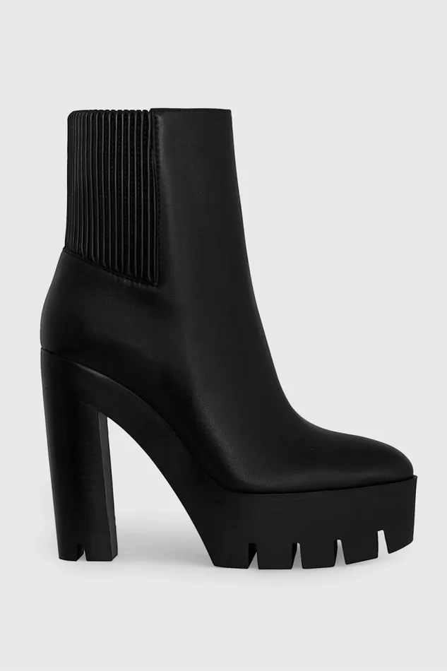 Women Rebecca Minkoff Shoes Janine Platform Bootie Black
