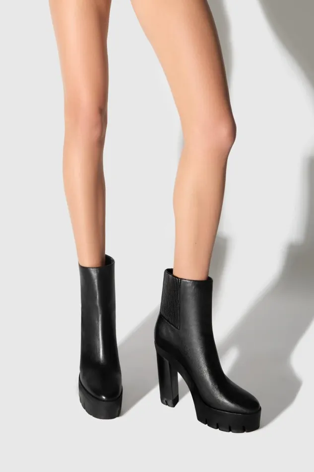 Women Rebecca Minkoff Shoes Janine Platform Bootie Black Women Rebecca Minkoff Shoes Janine Platform Bootie Black
