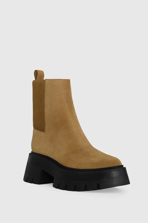 Women Rebecca Minkoff Shoes Lug Boot Honey Women Rebecca Minkoff Shoes Lug Boot Honey