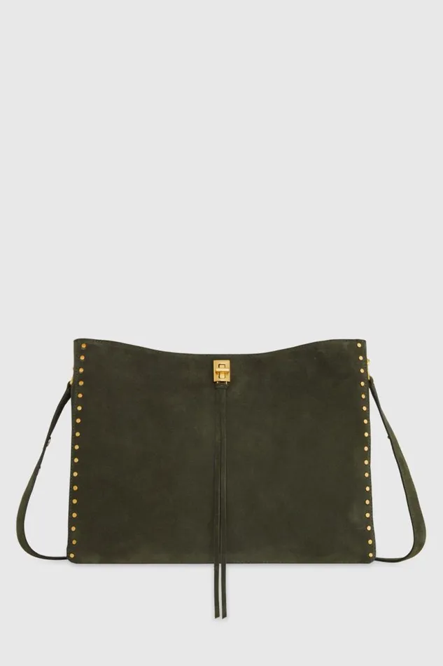 Women Rebecca Minkoff Shoulder Bags Darren Large Shoulder Bag Moss