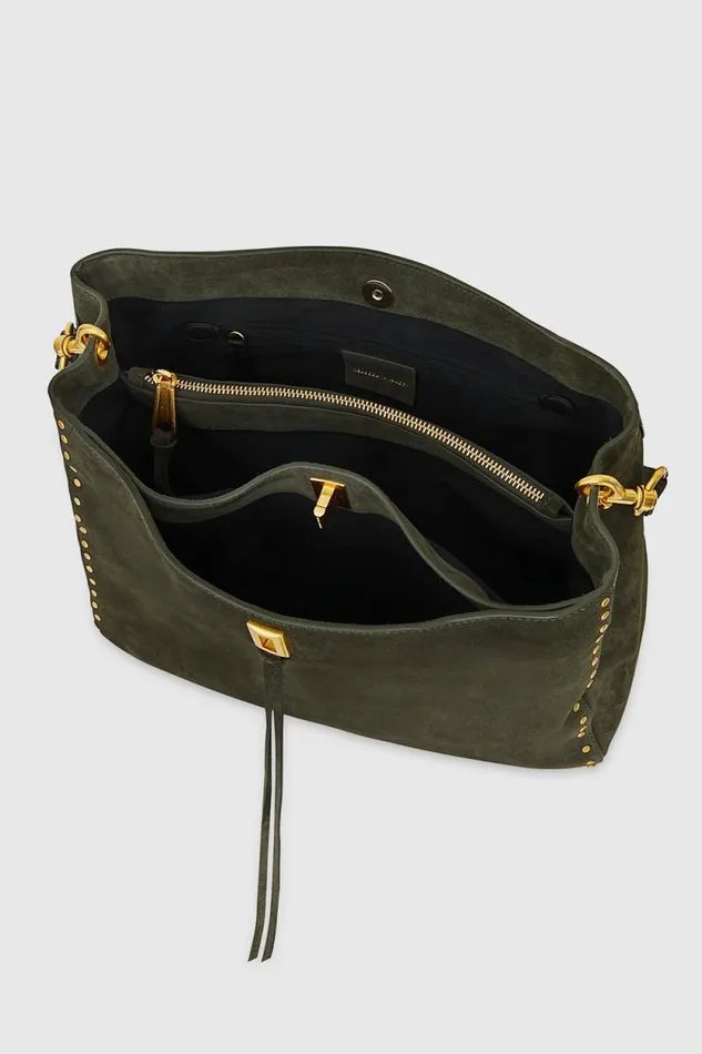 Women Rebecca Minkoff Shoulder Bags Darren Large Shoulder Bag Moss Women Rebecca Minkoff Shoulder Bags Darren Large Shoulder Bag Moss