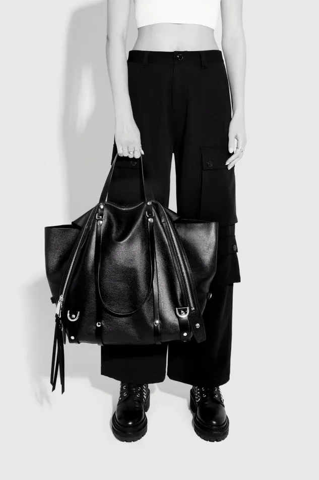 Women Rebecca Minkoff Tote Bags Surplus Tote Black Women Rebecca Minkoff Tote Bags Surplus Tote Black