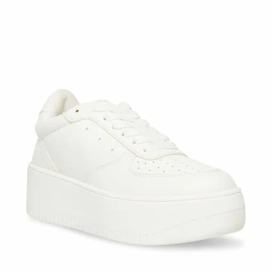 Women ROCKET WHITE White Steve Madden Sneakers