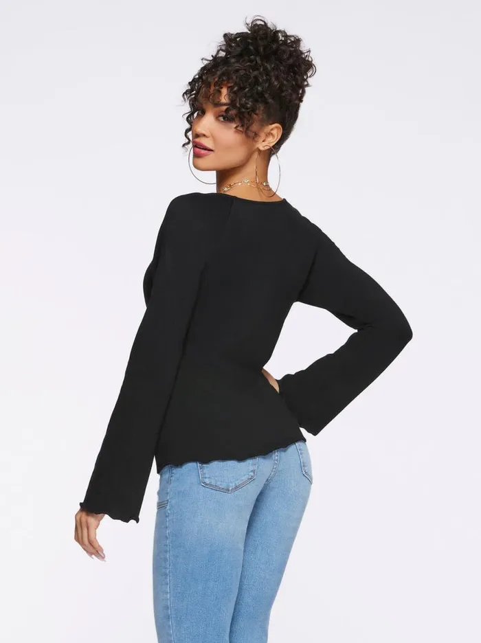 Women Rori Top In Black Jessica Simpson Tops and Tees