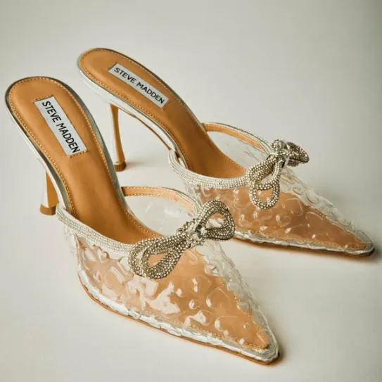 Women ROYAL CLEAR Clear Steve Madden Heels Women ROYAL CLEAR Clear Steve Madden Heels