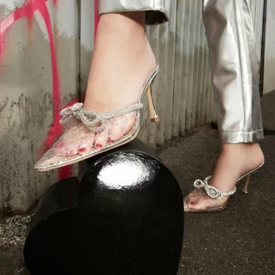 Women ROYAL CLEAR Clear Steve Madden Heels Women ROYAL CLEAR Clear Steve Madden Heels