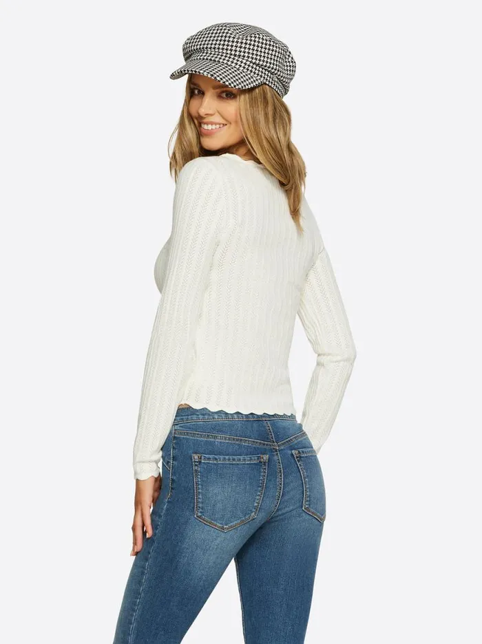 Women Samara Top In Gardenia Jessica Simpson Tops and Tees