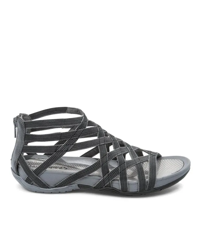 Women Samina Black Baretraps Rebound Sandals