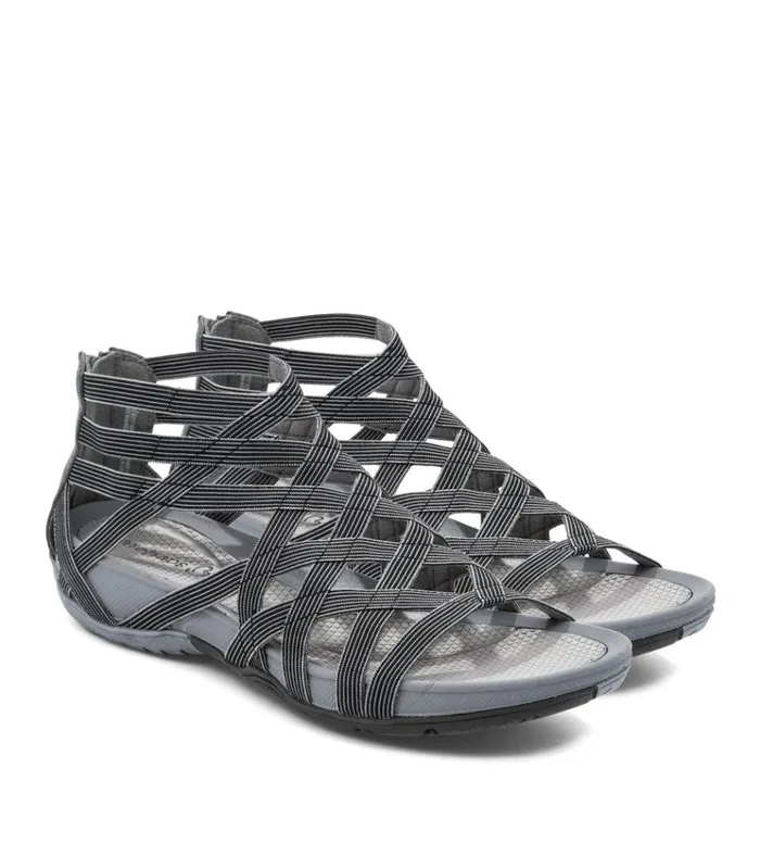 Women Samina Black Baretraps Rebound Sandals