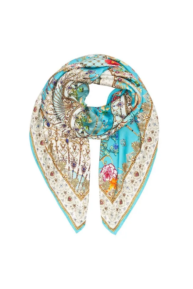 Women Scarves Camilla Large Square Scarf A Sonnet For Satine
