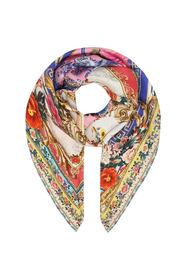 Women Scarves Camilla Large Square Scarf Party In The Palace