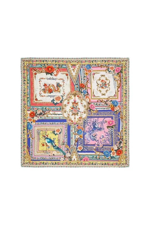 Women Scarves Camilla Large Square Scarf Party In The Palace