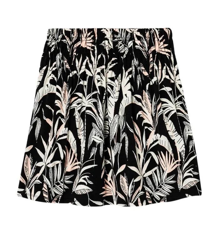 Women Short Patterned Skirt 8211 Black Print Promod Skirts Women Short Patterned Skirt 8211 Black Print Promod Skirts