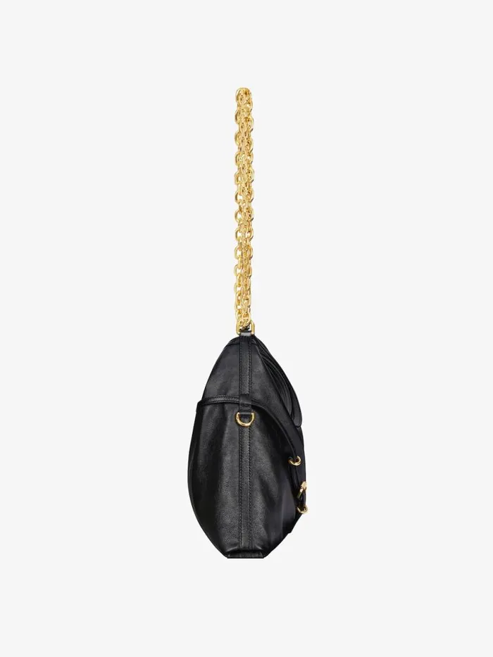 Women Shoulder Bags Givenchy Medium Voyou Chain Bag In Leather Black Women Shoulder Bags Givenchy Medium Voyou Chain Bag In Leather Black