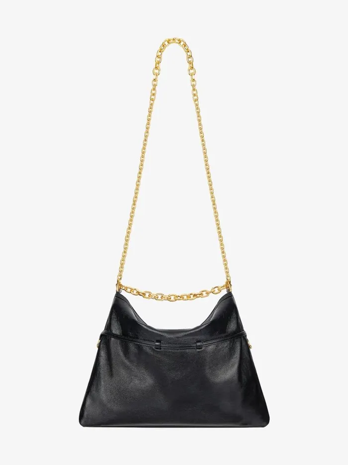 Women Shoulder Bags Givenchy Medium Voyou Chain Bag In Leather Black Women Shoulder Bags Givenchy Medium Voyou Chain Bag In Leather Black