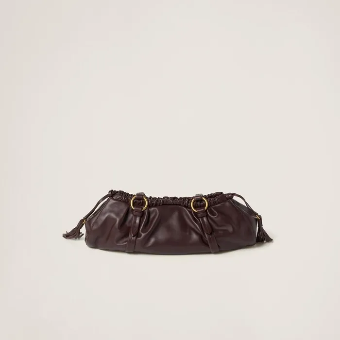 Women Shoulder Bags Miu Miu Joie Nappa Leather Bag Briarwood Women Shoulder Bags Miu Miu Joie Nappa Leather Bag Briarwood