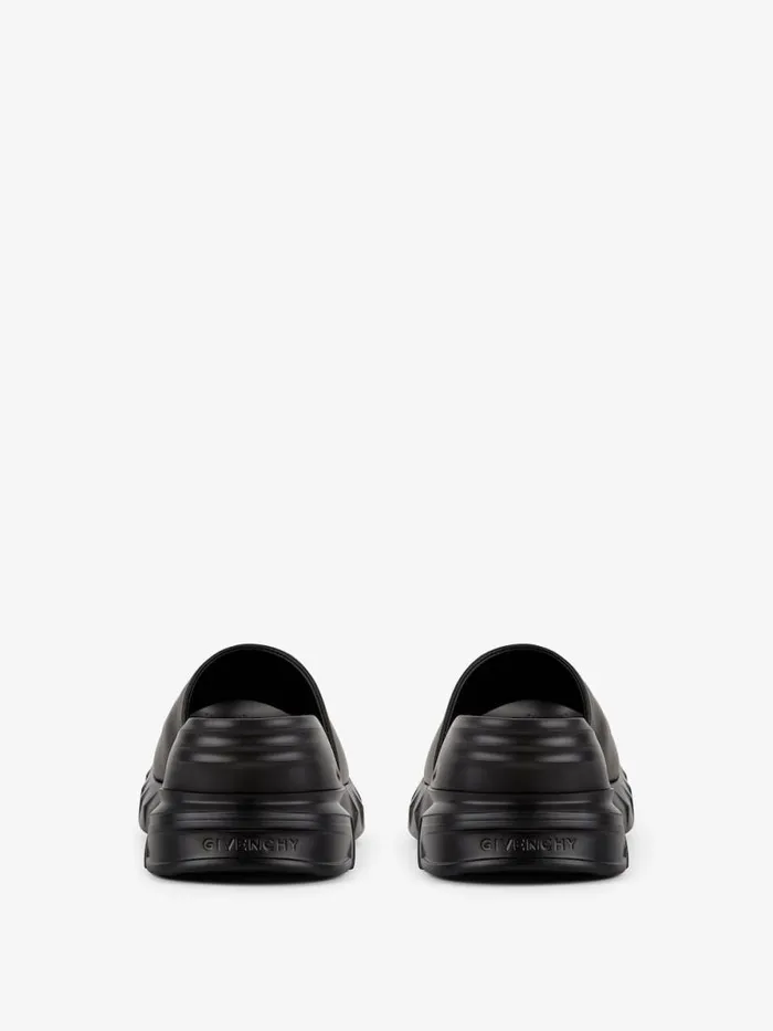 Women Slides and Sandals Givenchy Marshmallow Wedge Sandals In Leather Black Women Slides and Sandals Givenchy Marshmallow Wedge Sandals In Leather Black