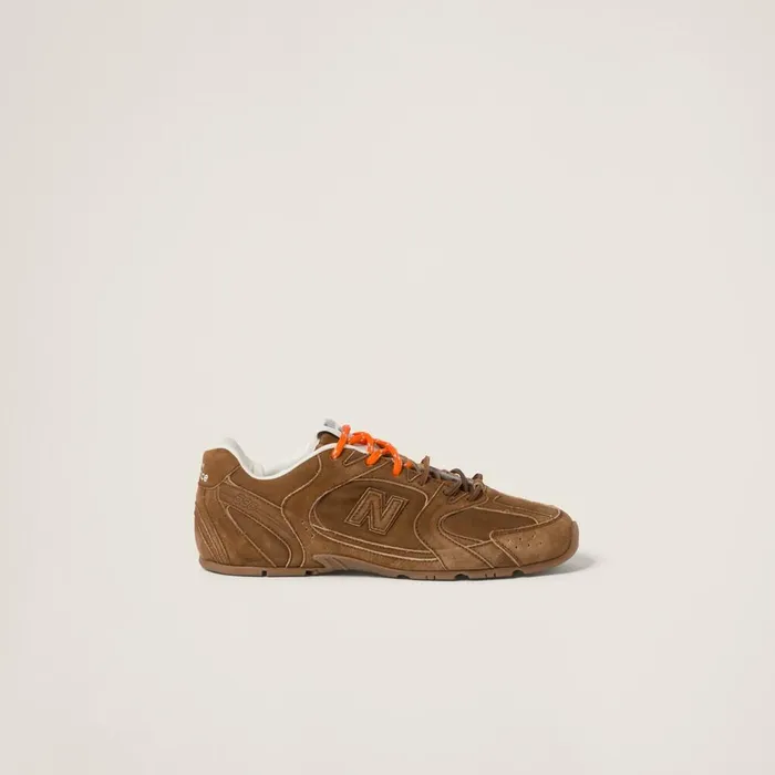 Women Sneakers Miu Miu New Balance X Miu Miu 530 SL Suede Sneakers Cinnamon Women Sneakers Miu Miu New Balance X Miu Miu 530 SL Suede Sneakers Cinnamon