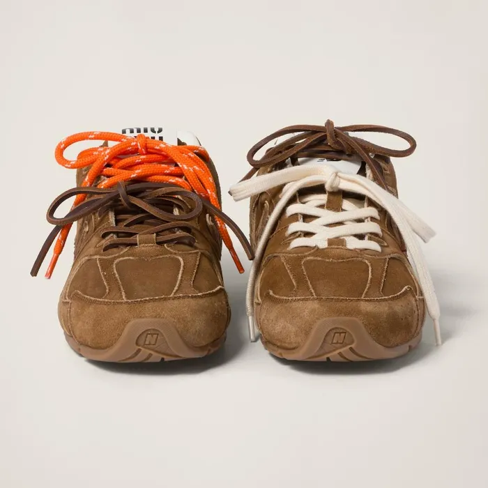 Women Sneakers Miu Miu New Balance X Miu Miu 530 SL Suede Sneakers Cinnamon Women Sneakers Miu Miu New Balance X Miu Miu 530 SL Suede Sneakers Cinnamon