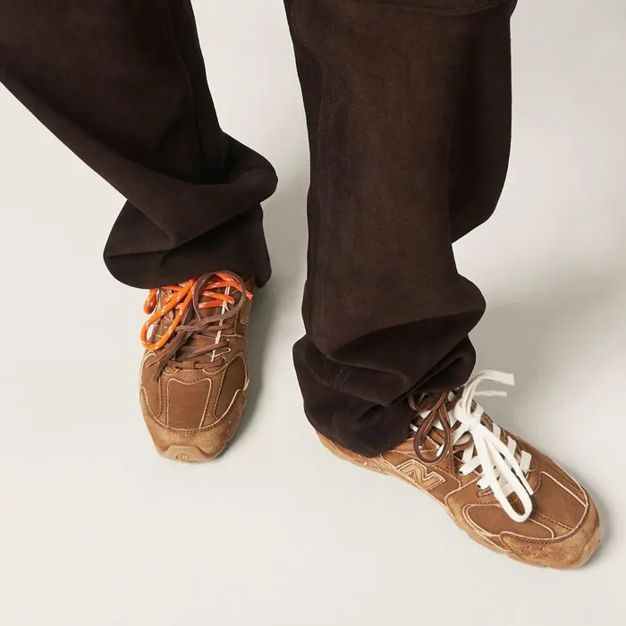 Women Sneakers Miu Miu New Balance X Miu Miu 530 SL Suede Sneakers Cinnamon Women Sneakers Miu Miu New Balance X Miu Miu 530 SL Suede Sneakers Cinnamon