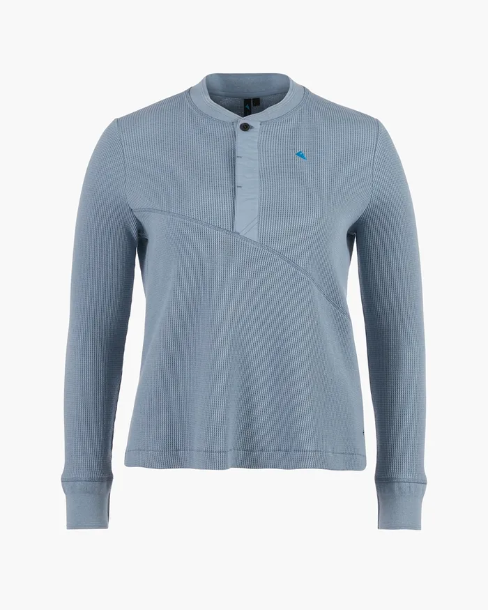 Women Snotra Long Sleeve Crewneck Faded Blue Klttermusen Fleeces and Sweaters
