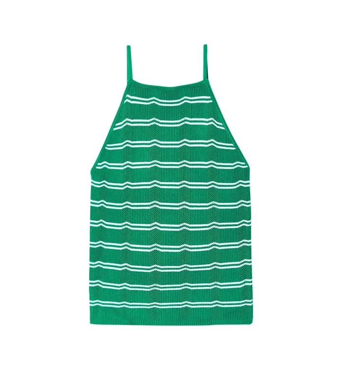 Women Strappy Top 8211 Ecru Stripes Promod Tops Women Strappy Top 8211 Ecru Stripes Promod Tops