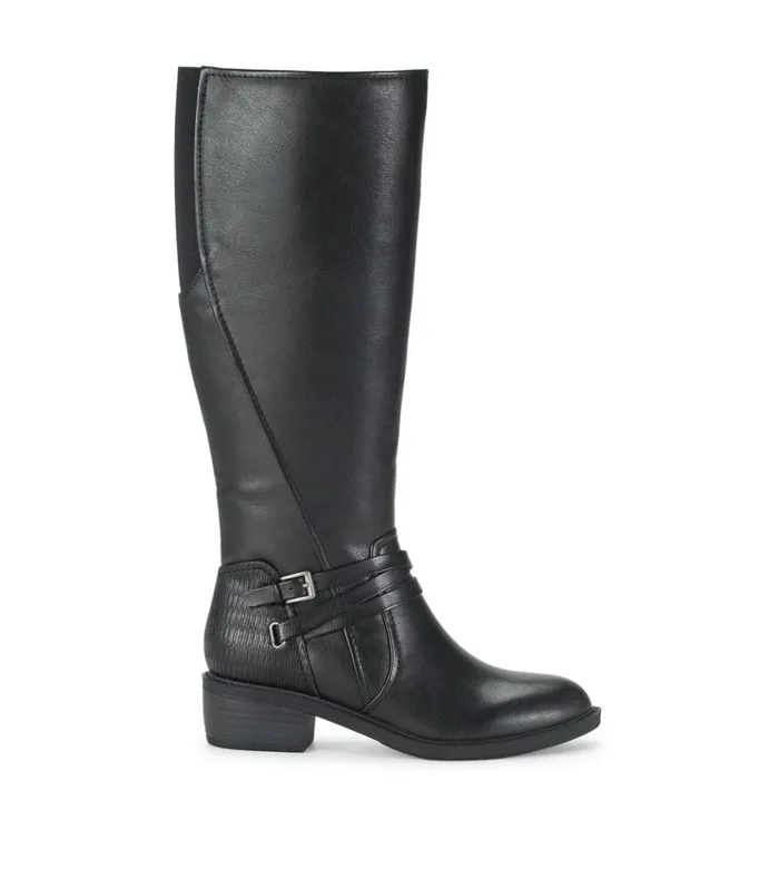 Women Stratford Wide Calf Riding Boot Black Baretraps Wide Calf Boots