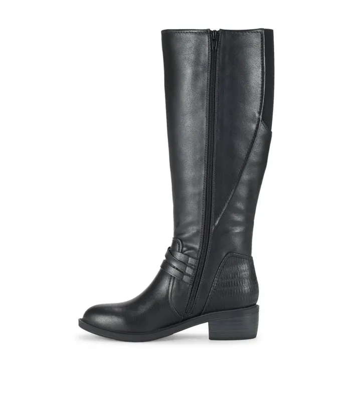 Women Stratford Wide Calf Riding Boot Black Baretraps Wide Calf Boots