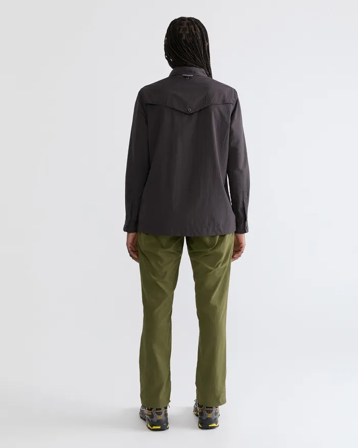 Women Syn Long Sleeve Shirt Raven Klttermusen Shirts